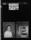 Mrs. Rachel Kinlaw; Silver Service Award presented to State Art Museum (2 Negatives) (June 3, 1963) [Sleeve 1, Folder a, Box 30]